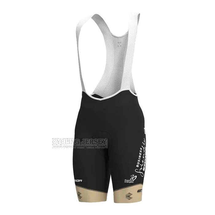 2023 Cycling Jersey Bahrain Victorious White Short Sleeve and Bib Short